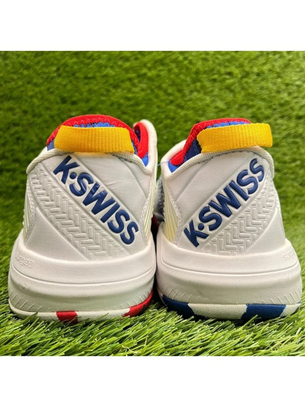 K-Swiss Hypercourt Supreme Mens Size 8.5 White Athletic Tennis Shoes Sneakers